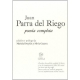 Juan Parra Del Riego. Poesia Completa