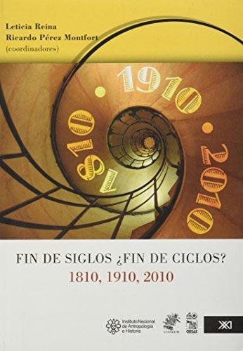 Fin De Siglos ¿Fin De Ciclos? 1810, 1910, 2010