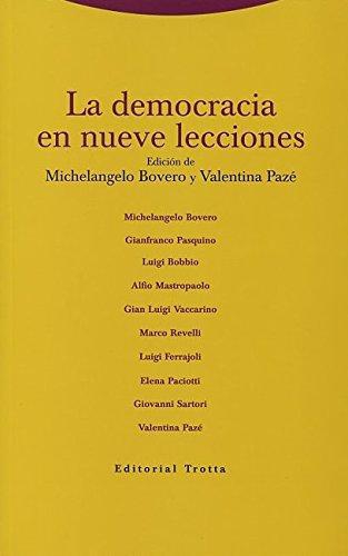 Democracia En Nueve Lecciones, La