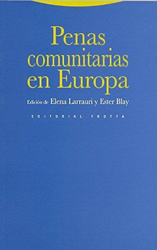 Penas Comunitarias En Europa