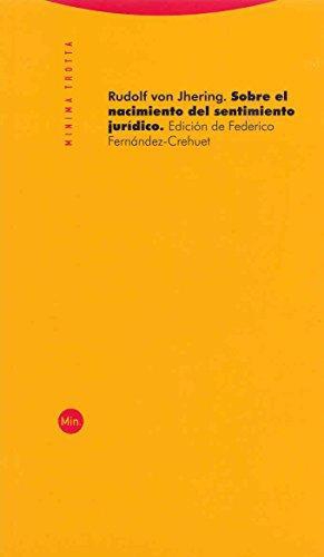 Sobre El Nacimiento Del Sentimiento Juridico