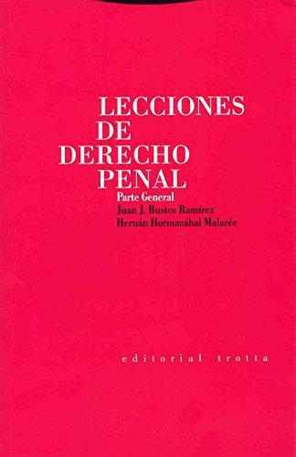 Lecciones De Derecho Penal Parte General