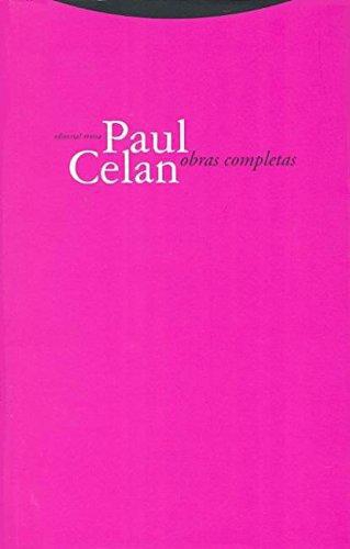 Paul Celan Obras Completas
