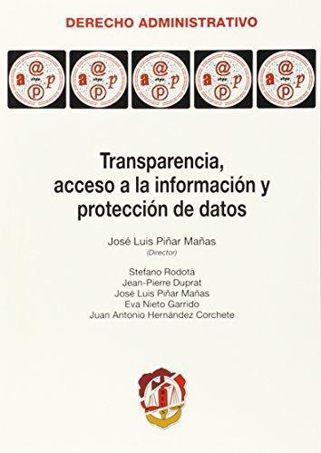Transparencia Acceso A La Informacion Y Proteccion De Datos
