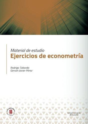 Material De Estudio Ejercicios De Econometria