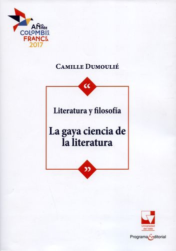 Literatura Y Filosofia La Gaya Ciencia De La Literatura