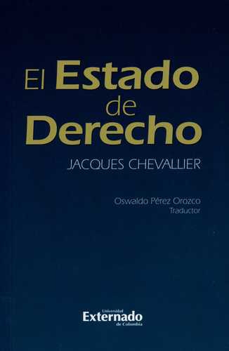 Estado De Derecho, El (Chevallier)