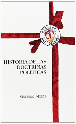 Historia De Las Doctrinas Politicas