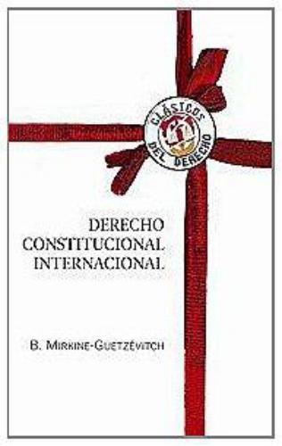 Derecho Constitucional Internacional