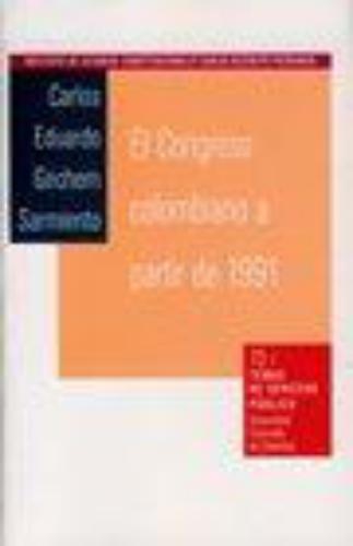 Congreso Colombiano A Partir De 1991, El