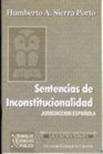 Sentencias De Inconstitucionalidad. Jurisdiccion Española. Temas D.P. 38