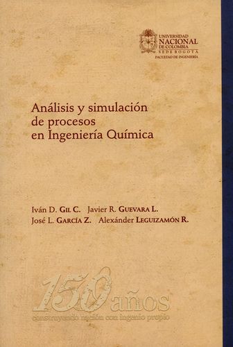 Analisis Y Simulacion De Procesos En Ingenieria Quimica