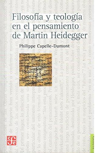 Filosofía y teología en el pensamiento de Martin Heidegger