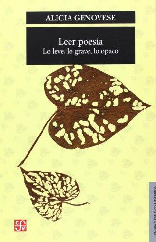 Leer poesía