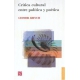 Crítica cultural entre política y poética