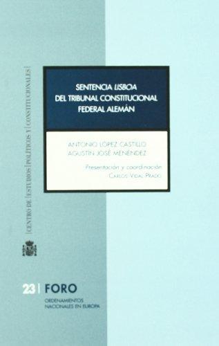 Sentencia Lisboa Del Tribunal Constitucional Federal Aleman