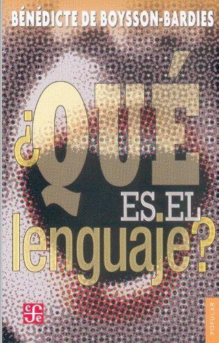 ¿Qué es el lenguaje?