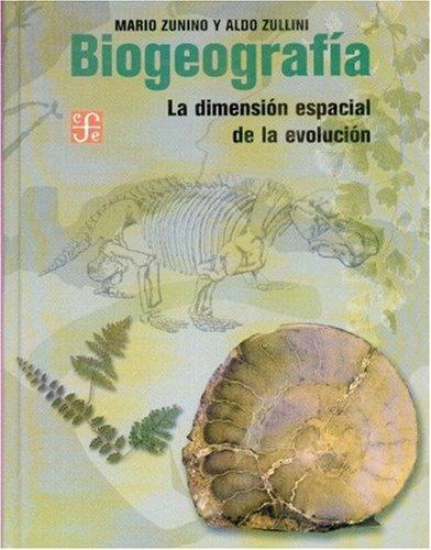 Biogeografía. La dimensión espacial de la evolución