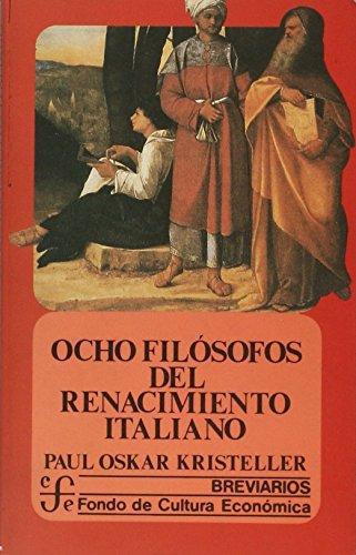 Ocho filósofos del renacimiento italiano