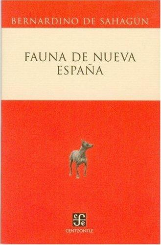 Fauna de nueva España