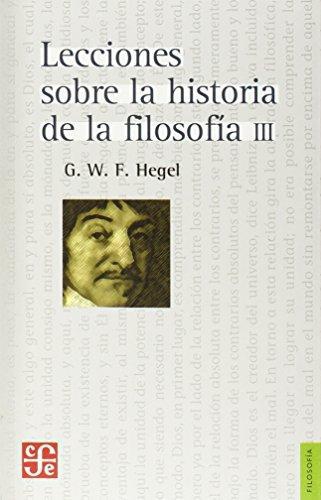 Lecciones sobre la historia de la Filosofía, III