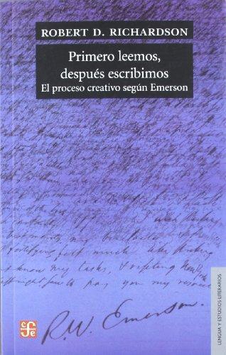 Primero leemos, después escribimos