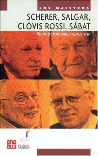 Scherer, Salgar, Clóvis Rossi, Sábat. Premio homenaje Cemex+FNPI