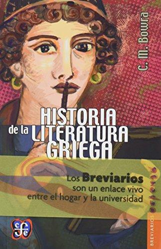 Historia de la Literatura griega