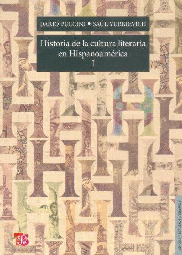 Historia de la cultura literaria en Hispanoamérica I