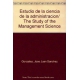 Estudio de la ciencia de la administración