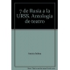 7 de Rusia a la URSS. Antología  de teatro