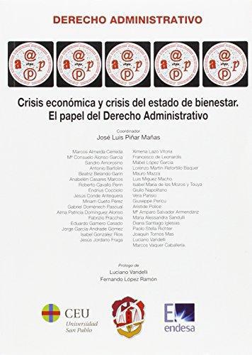 Crisis Economica Y Crisis Del Estado De Bienestar El Papel Del Derecho Administrativo