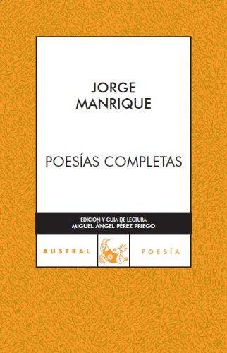 Poesias Completas - Jorge Manrique