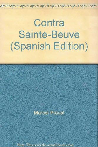 Contra Sainte - Beuve
