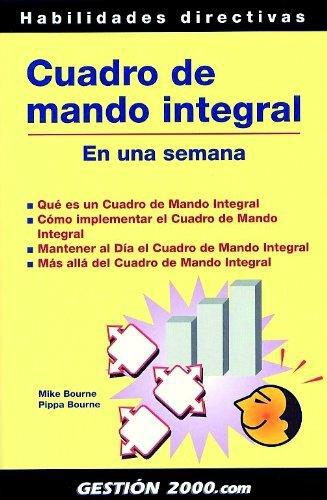 golpear Los invitados entregar Cuadro De Mando Integral | Mike Bourne | Gestion 2000 | Comprar libro en  AndesLibreria.com