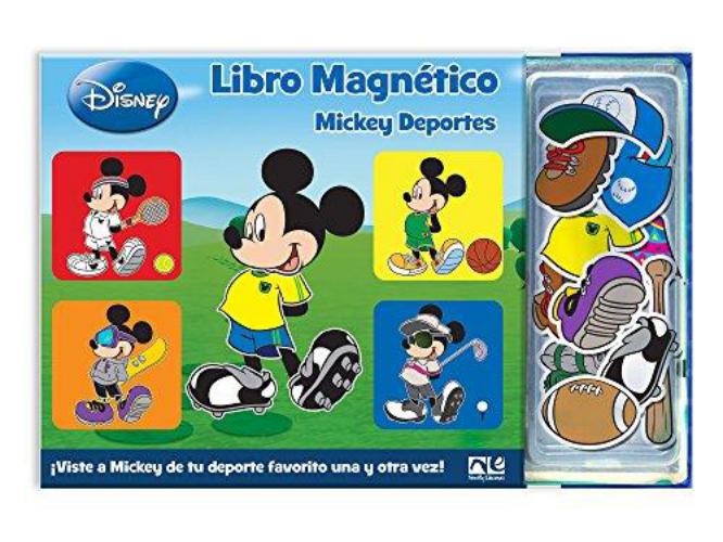Libro Magnetico - Mickey Deportes
