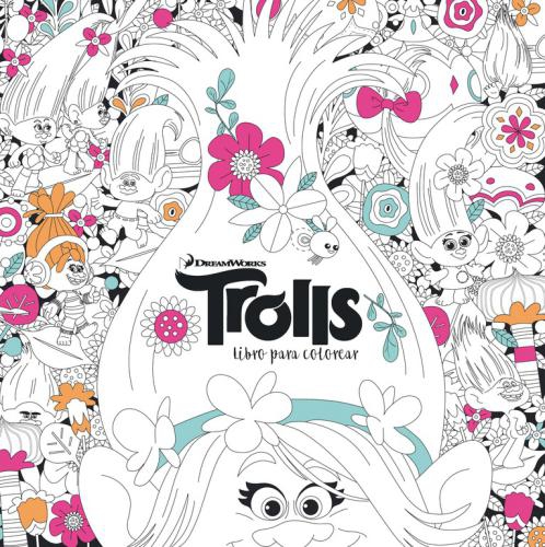 Trolls: Libro Para Colorear