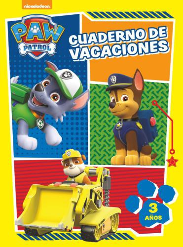 Paw Patrol: Cuaderno De Vacaciones 3 Año