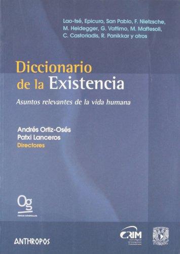 Diccionario De La Existencia