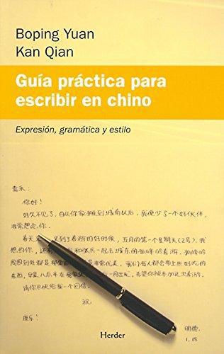 Guia Practica Para Escribir En Chino