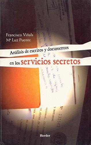 Analisis De Escritos Y Documentos En Los Servicios Secretos