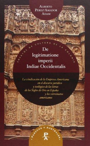 De Legitimatione Imperii Indiae Occidentalis