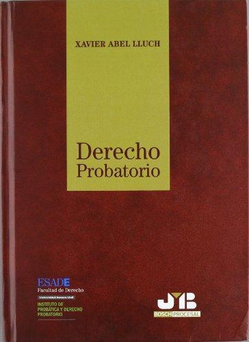 Derecho Probatorio