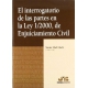 Interrogatorio De Las Partes En La Ley 1/2000, De Enjuiciamiento Civil, El