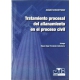 Tratamiento Procesal Del Allanamiento En El Proceso Civil