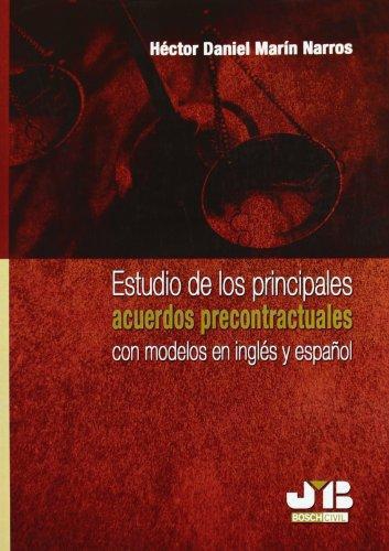 Estudio De Los Principales Acuerdos Precontractuales Con Modelos En Ingles Y Español