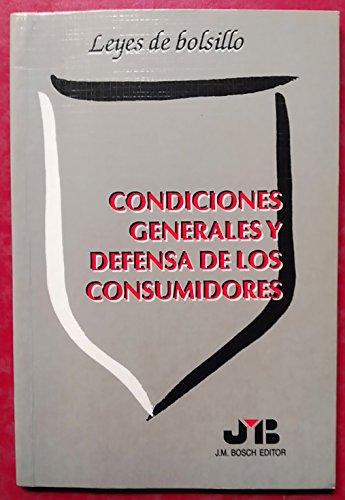 Condiciones Generales Y Defensa De Los Consumidores