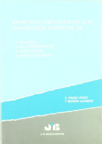 Aspectos Juridicos 3. De Los Contratos Atipicos