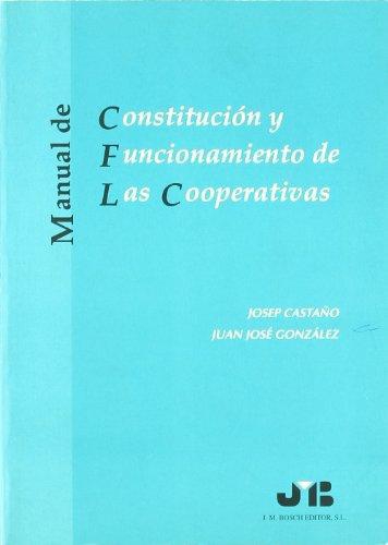 Manual De Constitucion Y Funcionamiento De Las Cooperativas