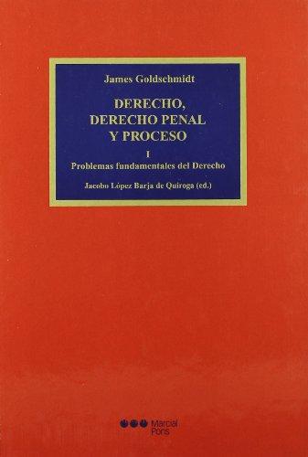 Derecho Derecho Penal Y Proceso I. Problemas Fundamentales Del Derecho (L)